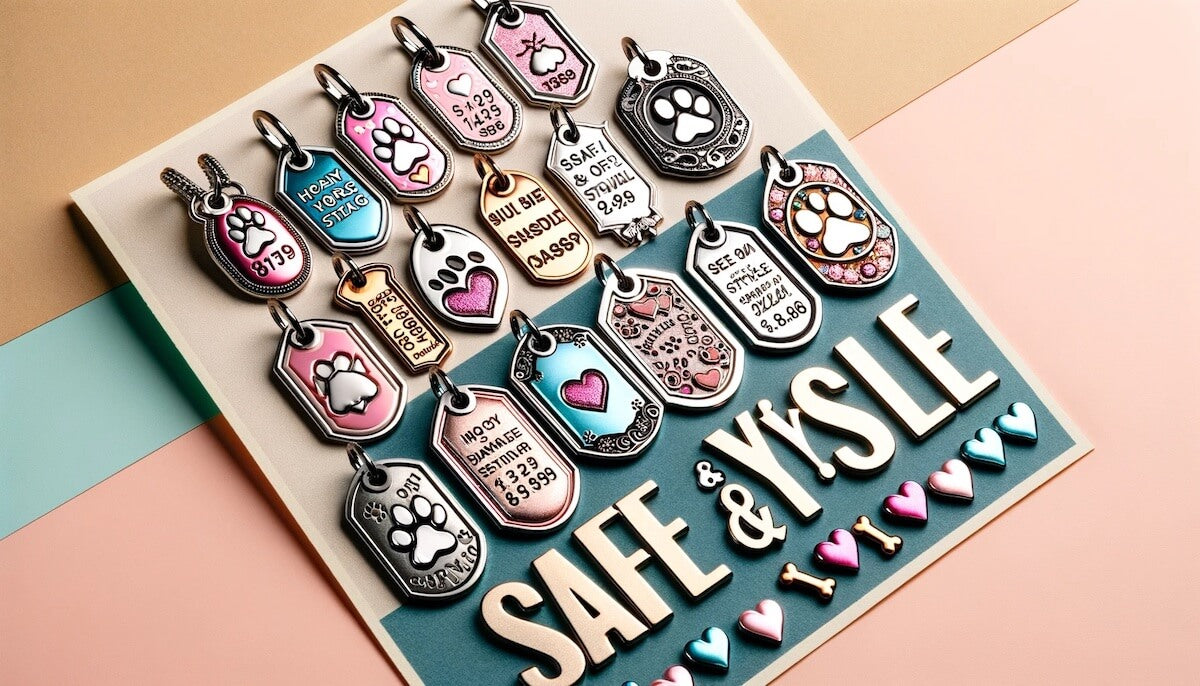 10 Cute Dog Tags To Keep Your Furry Friend Safe & Stylish