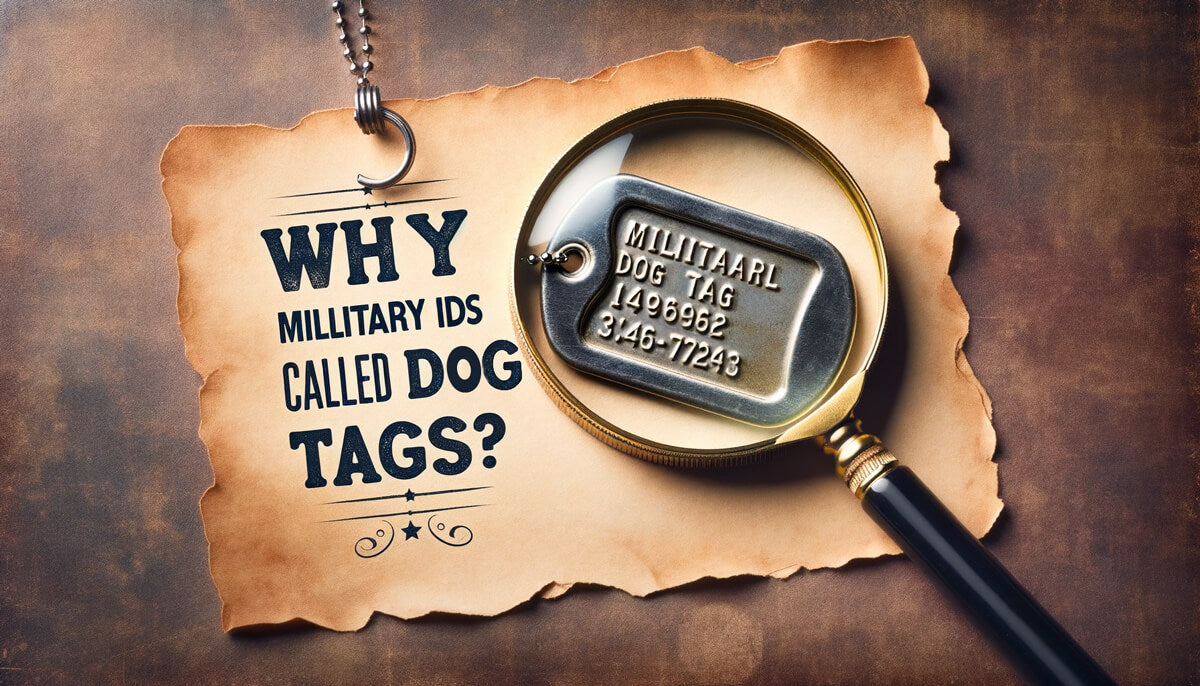 why are military ids called dog tags