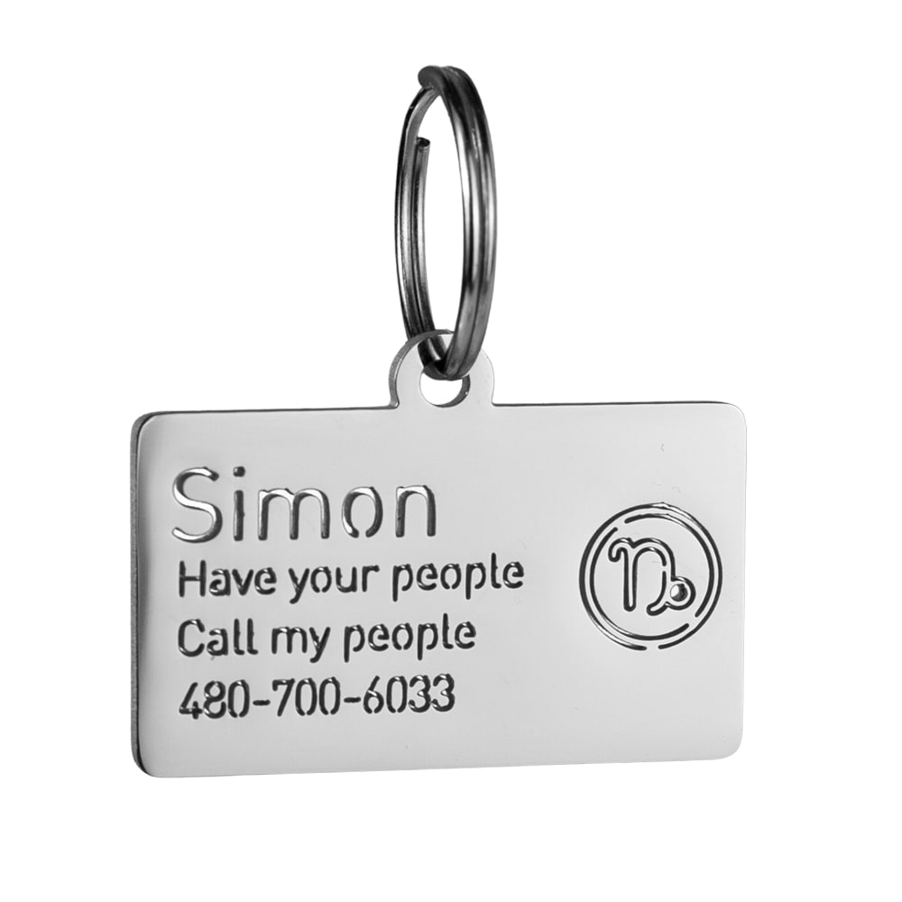 Capricorn-zodiac-dog-tag