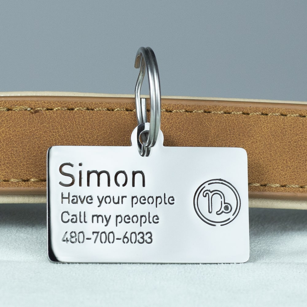 Capricorn-zodiac-dog-tag