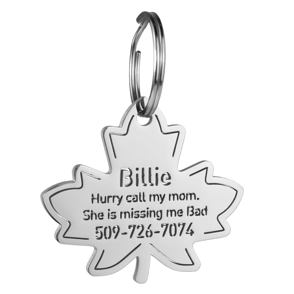 Maple-leaf-dog-tag